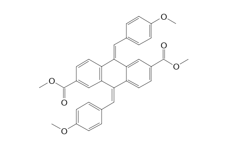 2,6-bis(Methoxycarbonyl)-9,10-bis[(4'-methoxyphenyl)methylene]-9,10-dihydroanthracene