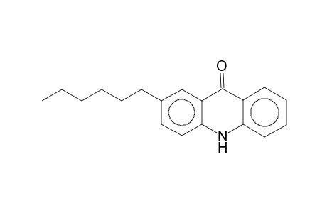 2-Hexyl-10H-acridin-9-one