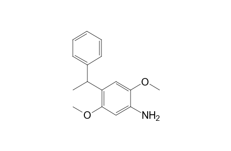 1-(4-Amino-2,5-dimethoxyphenyl)-1-phenylethane