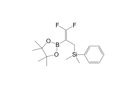 (3,3-difluoro-2-(4,4,5,5-tetramethyl-1,3,2-dioxaborolan-2-yl)allyl)dimethyl(phenyl)silane