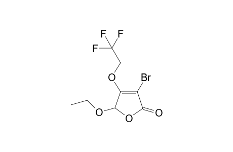 3-Bromo-5-ethoxy-4-(2,2,2-trifluoroethoxy)furan-2(5H)-one