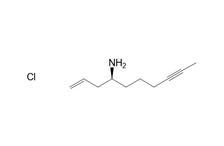 (S)-Dec-1-en-8-yn-4-amine hydrochloride