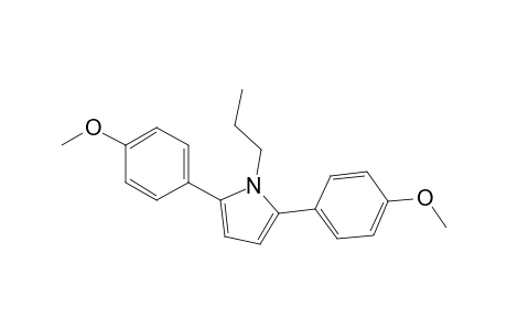 1H-Pyrrole, 2,5-bis(4-methoxyphenyl)-1-propyl-