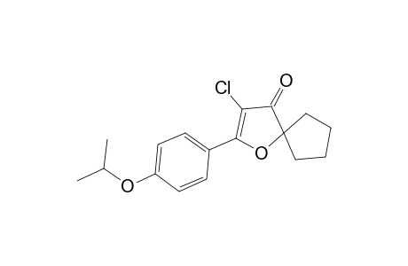 3-Chloro-2-(4-isopropoxyphenyl)-1-oxaspiro[4.4]non-2-en-4-one