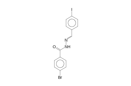 4-Bromo-N'-(4-iodobenzylidene)benzhydrazide