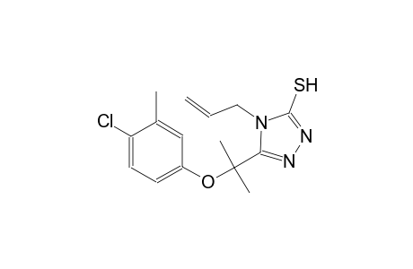 4-allyl-5-[1-(4-chloro-3-methylphenoxy)-1-methylethyl]-4H-1,2,4-triazole-3-thiol