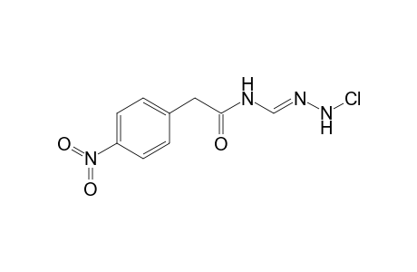 .beta.-Chloro-N(3)-(p-nitrophenyl)-acetyl-formamidrazone
