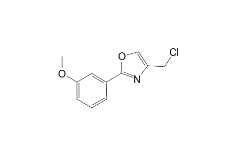 4-(chloromethyl)-2-(3-methoxyphenyl)oxazole
