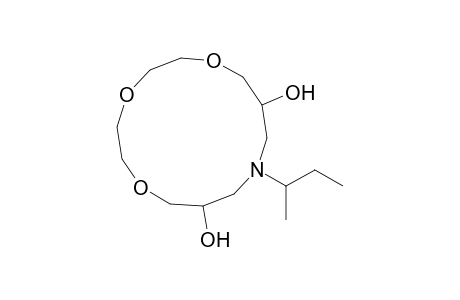 11-s-Butyl-9,13-dihydroxy-1,4,7-trioxa-11-azacyclotetradecane