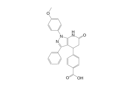 benzoic acid, 4-[4,5,6,7-tetrahydro-1-(4-methoxyphenyl)-6-oxo-3-phenyl-1H-pyrazolo[3,4-b]pyridin-4-yl]-