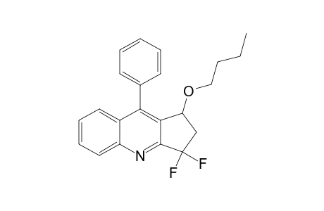 1-Butoxy-3,3-difluoro-9-phenyl-2,3-dihydro-1H-cyclopenta[b]quinoline