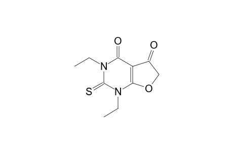 1,3-Diethylfurano[3,2-e]pyrimidine-2(1H)-thione-4,5(3H,6H)-dione