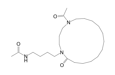 Acetamide, N-[4-(5-acetyl-17-oxo-1,5-diazacycloheptadec-1-yl)butyl]-
