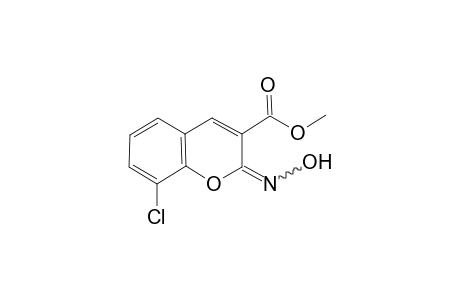Methyl 8-chloro-2-hydroxyimino-2H-chromene-3-carboxylate