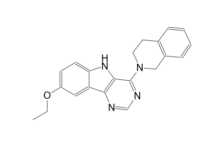 4-(3,4-dihydro-2(1H)-isoquinolinyl)-8-ethoxy-5H-pyrimido[5,4-b]indole