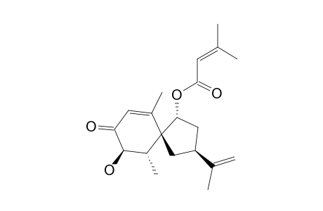 (3R,4S,5R,7S,9R)-3-HYDROXY-9-(3-METHYLBUTENOYLOXY)-SOLAVETINONE