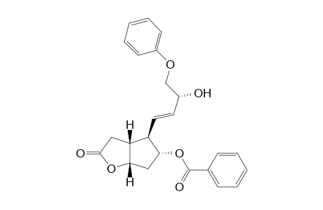 2H-Cyclopenta[b]furan-2-one, 5-(benzoyloxy)hexahydro-4-(3-hydroxy-4-phenoxy-1-butenyl)-, [3aR-[3a.alpha.,4.alpha.(1E,3R*),5.beta.,6a.alp ha.]]-