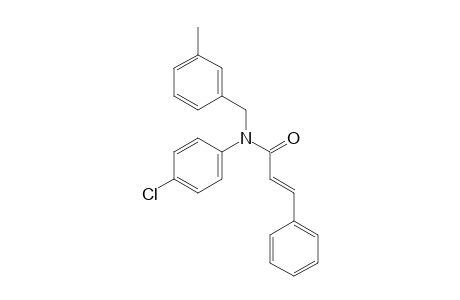 N-3-Methyl-benzyl-N-(4-chlorophenyl)-3-phenylacrylamide