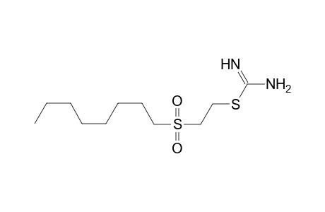 Isothiourea, 2-(2-octylsulfonyl)ethyl-