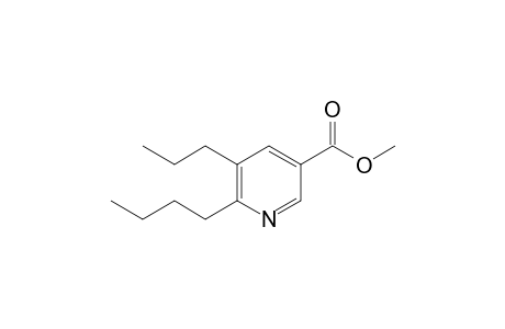 Methyl 6-butyl-5-n-propylpyridine-3-carboxylate