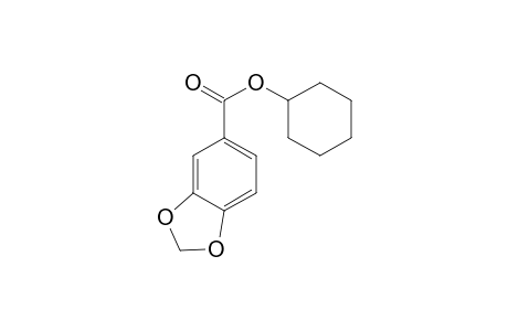 Cyclohexyl-3,4-methylenedioxy benzoate