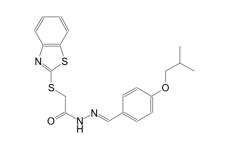 2-(1,3-benzothiazol-2-ylsulfanyl)-N'-[(E)-(4-isobutoxyphenyl)methylidene]acetohydrazide