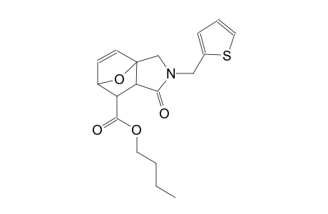 butyl 4-oxo-3-(2-thienylmethyl)-10-oxa-3-azatricyclo[5.2.1.0~1,5~]dec-8-ene-6-carboxylate
