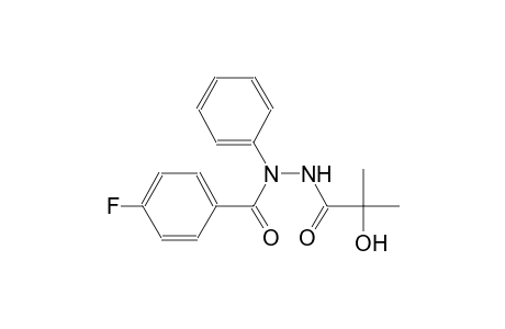 N'-(4-fluorobenzoyl)-2-hydroxy-2-methyl-N'-phenylpropanohydrazide