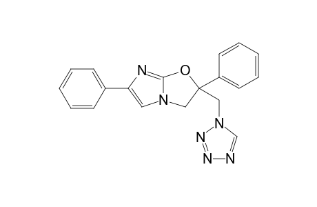 2,3-Dihydro-2,6-diphenyl-2-(1,2,3,4-tetrazol-1-ylmethyl)imidazo[2,1-b][1,3]oxazole