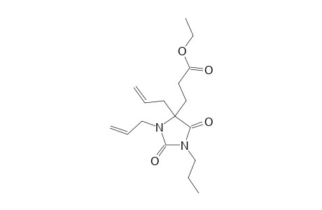 ETHYL-3-(3,4-DIALLYL-2,5-DIOXO-1-PROPYLIMIDAZOLIDIN-4-YL)-PROPANOATE