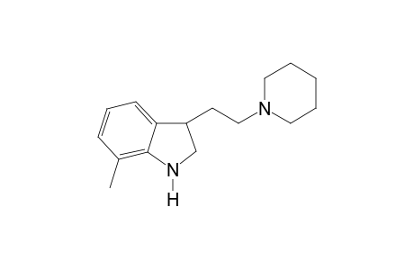 N-Piperidino-2-(7-methyl-2,3-dihydroindol-3-yl)ethanamine