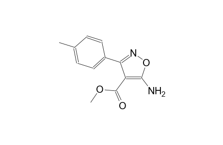 4-isoxazolecarboxylic acid, 5-amino-3-(4-methylphenyl)-, methylester