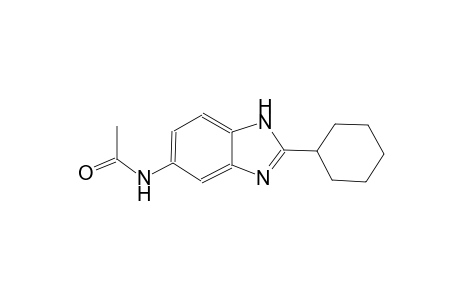 N-(2-cyclohexyl-1H-benzimidazol-5-yl)acetamide