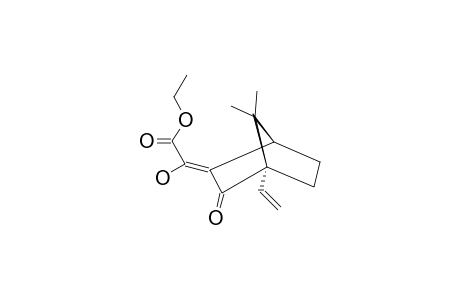 ETHYL-Z-(1S,4S)-4-ETHENYL-7,7-DIMETHYL-3-OXO-BICYCLO-[2.2.1]-HEPT-2-YLIDENE-(HYDROXY)-ACETATE