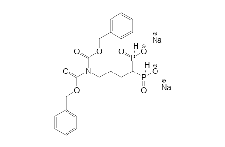 DISODIUM-[N,N-(DICARBOBENZYLOXY)-AMINOBUTYL]-1,1-BIS-H-PHOSPHINATE
