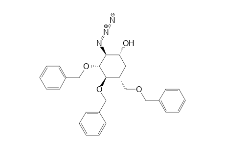 (1R,2S,3R,4R,5R)-2-azido-3,4-bis(phenylmethoxy)-5-(phenylmethoxymethyl)-1-cyclohexanol