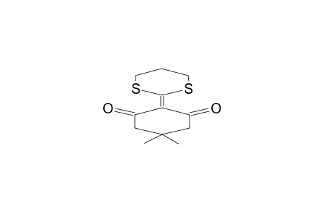 2-(1,3-dithian-2-ylidene)-5,5-dimethyl-1,3-cyclohexanedione