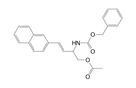 L-2-[(Benzyloxycarbonyl)amino]-4-(2-naphthyl)but-3-enyl acetate