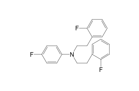 4-Fluoro-N,N-bis[2-(2-fluorophenyl)ethyl]aniline