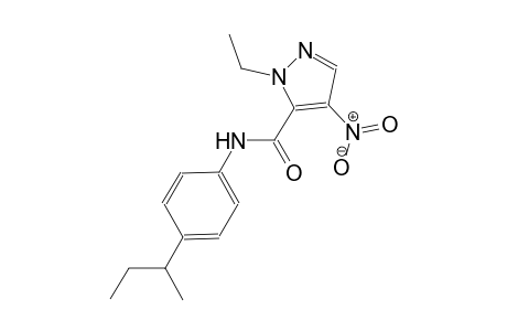 N-(4-sec-butylphenyl)-1-ethyl-4-nitro-1H-pyrazole-5-carboxamide