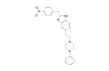 2-(4-nitrobenzyl)-6-[2-(4-phenylpiperazino)ethyl]-1H-benzimidazole
