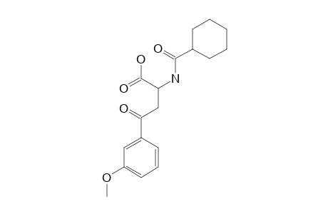 2-CYCLOHEXANECARBOXAMIDO-4-(3-METHOXYPHENYL)-4-OXOBUTYRIC-ACID
