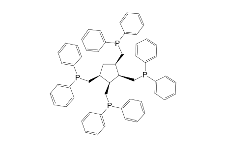 (1R*,2R*,3S*,4S*)-1,2,3,4-TETRAKIS-((DIPHENYLPHOSPHANYL)-METHYL)-CYCLOPENTANE