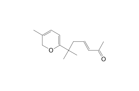 3-Hepten-2-one, 6-methyl-6-(3-methyl-2H-pyran-6-yl)-, (E)-