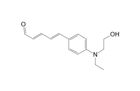 5-[4-(N-Ethyl-N-(2-hydroxyethyl)amino]phenyl]penta-2,4-dien-1-al