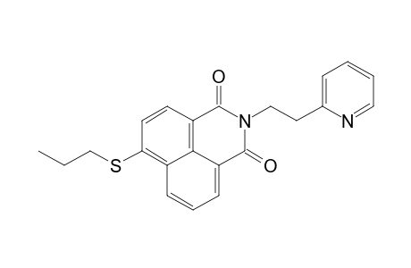 4-(propylthio)-N-[2-(2-pyridyl)ethyl]naphthalimide