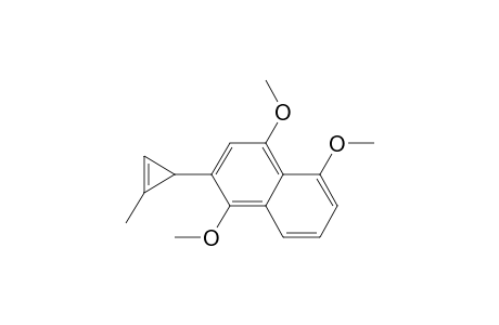 1-Methyl-3-(1,4,5-trimethoxy-2-naphthyl)cyclopropene