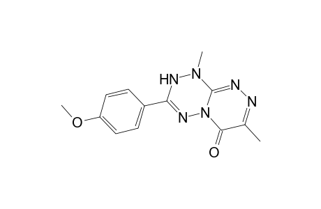 3-(4-Methoxyphenyl)-1,7-dimethyl-1,4-dihydro-6H-[1,2,4]triazino[4,3-b][1,2,4,5]tetraazin-6-one