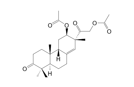 ENT-12-ALPHA,16-DIACETOXY-13-[R]-PIMAR-8-(14)-ENE-3,15-DIONE