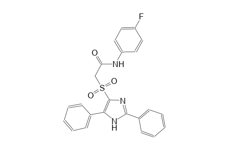 acetamide, 2-[(2,5-diphenyl-1H-imidazol-4-yl)sulfonyl]-N-(4-fluorophenyl)-